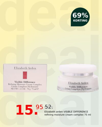 Elizabeth arden VISIBLE DIFFERENCE refining moisture cream complex 75 ml