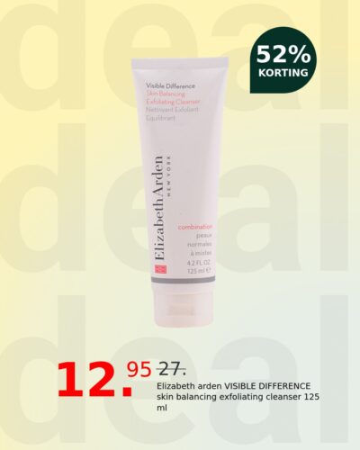Elizabeth arden VISIBLE DIFFERENCE skin balancing exfoliating cleanser 125 ml