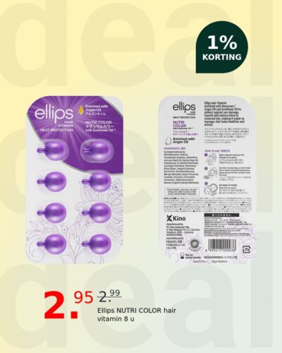 Ellips NUTRI COLOR hair vitamin 8 u