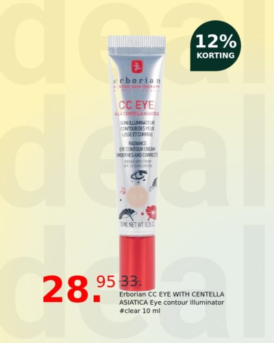 Erborian CC EYE WITH CENTELLA ASIATICA Eye contour illuminator #clear 10 ml