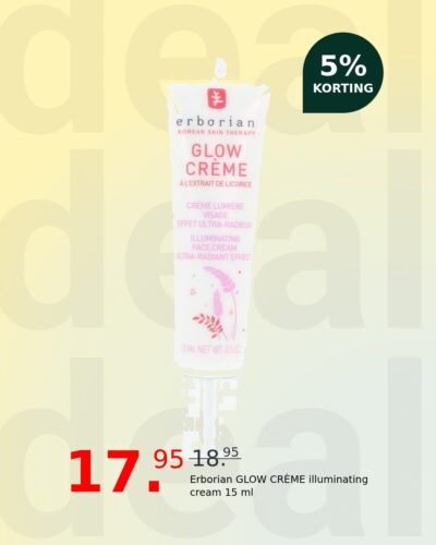 Erborian GLOW CRÈME illuminating cream 15 ml