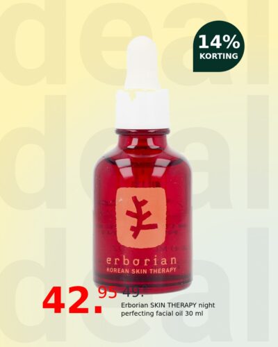 Erborian SKIN THERAPY night perfecting facial oil 30 ml