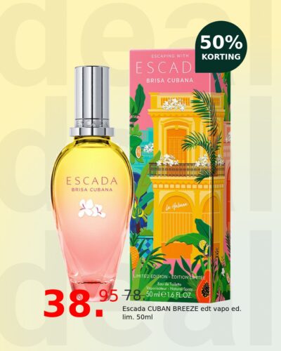 Escada CUBAN BREEZE edt vapo ed. lim. 50ml