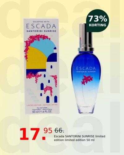 Escada SANTORINI SUNRISE limited edition limited edition 50 ml