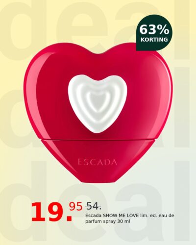 Escada SHOW ME LOVE lim. ed. eau de parfum spray 30 ml