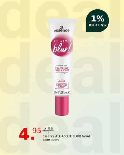 Essence ALL ABOUT BLUR! facial balm 30 ml
