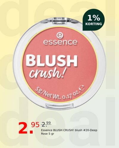 Essence BLUSH CRUSH! blush #20-Deep Rose 5 gr