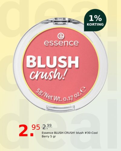 Essence BLUSH CRUSH! blush #30-Cool Berry 5 gr