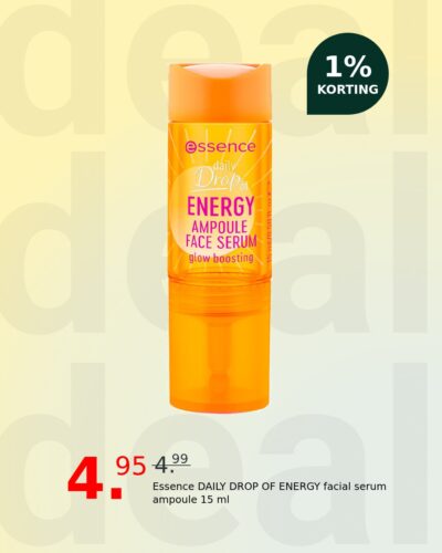 Essence DAILY DROP OF ENERGY facial serum ampoule 15 ml