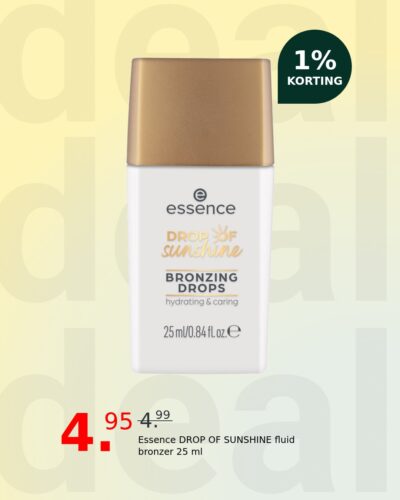 Essence DROP OF SUNSHINE fluid bronzer 25 ml