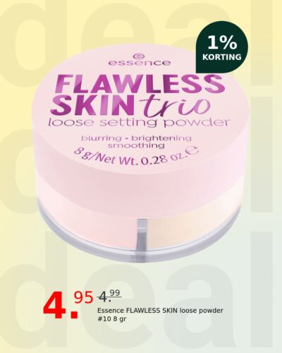 Essence FLAWLESS SKIN loose powder #10 8 gr