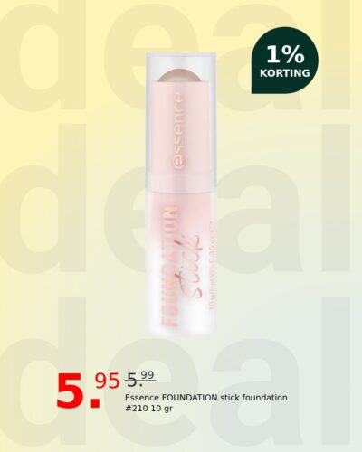 Essence FOUNDATION stick foundation #210 10 gr