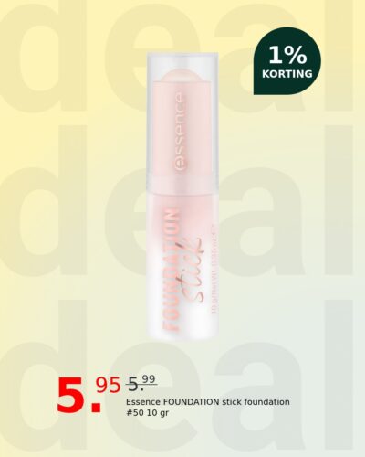 Essence FOUNDATION stick foundation #50 10 gr