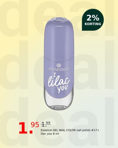 Essence GEL NAIL COLOR nail polish #17-I lilac you 8 ml