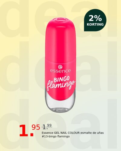 Essence GEL NAIL COLOUR esmalte de uñas #13-bingo flamingo