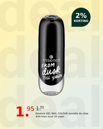 Essence GEL NAIL COLOUR esmalte de uñas #46-from dusk till yawn