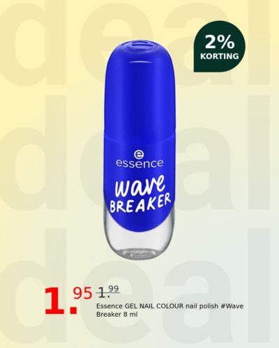 Essence GEL NAIL COLOUR nail polish #Wave Breaker 8 ml