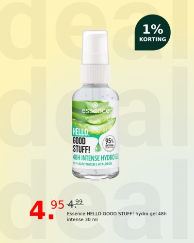 Essence HELLO GOOD STUFF! hydro gel 48h intense 30 ml
