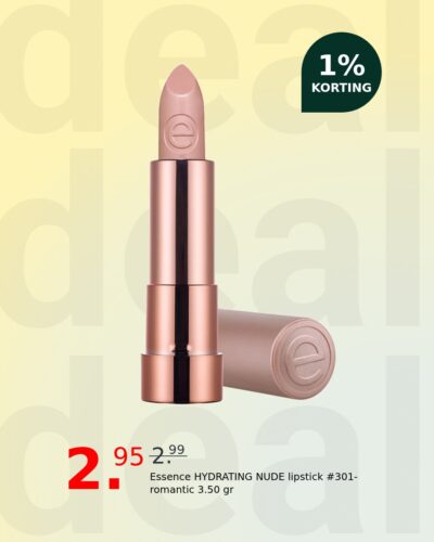 Essence HYDRATING NUDE lipstick #301-romantic 3.50 gr