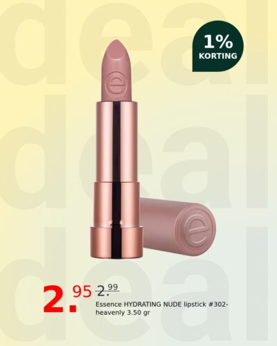 Essence HYDRATING NUDE lipstick #302-heavenly 3.50 gr