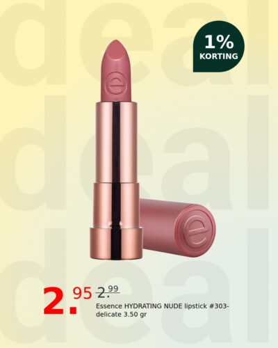 Essence HYDRATING NUDE lipstick #303-delicate 3.50 gr