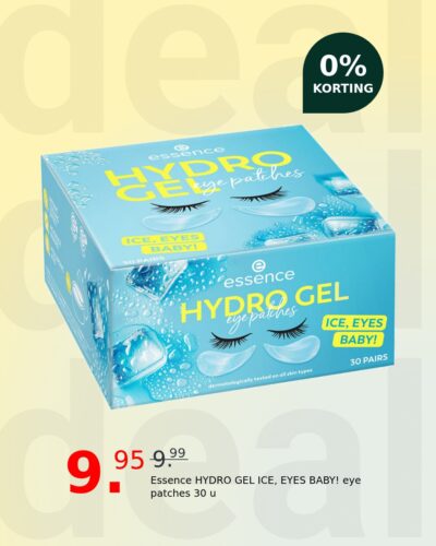 Essence HYDRO GEL ICE, EYES BABY! eye patches 30 u