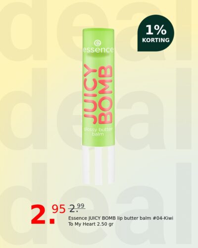 Essence JUICY BOMB lip butter balm #04-Kiwi To My Heart 2.50 gr