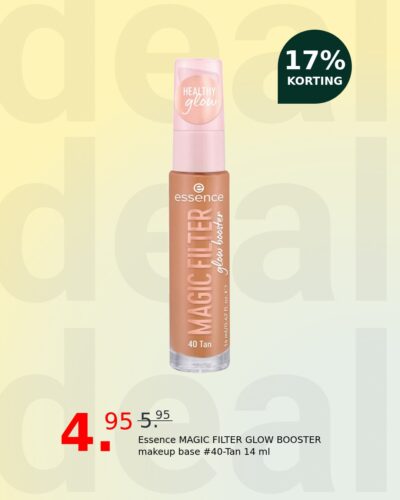 Essence MAGIC FILTER GLOW BOOSTER makeup base #40-Tan 14 ml
