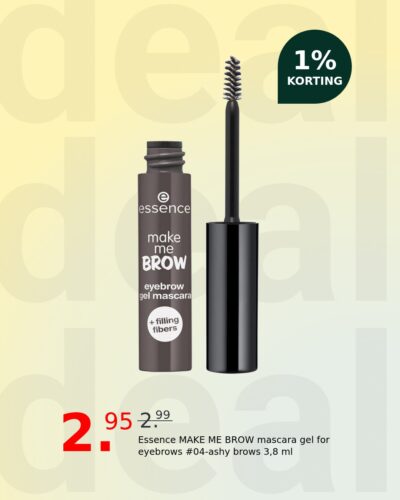 Essence MAKE ME BROW mascara gel for eyebrows #04-ashy brows 3,8 ml