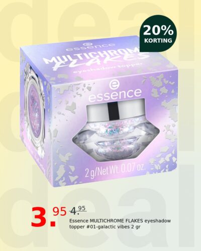 Essence MULTICHROME FLAKES eyeshadow topper #01-galactic vibes 2 gr