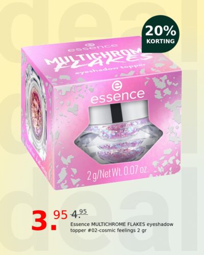 Essence MULTICHROME FLAKES eyeshadow topper #02-cosmic feelings 2 gr