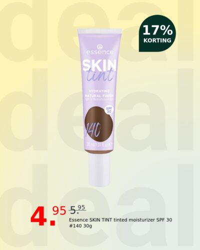 Essence SKIN TINT tinted moisturizer SPF 30 #140 30g