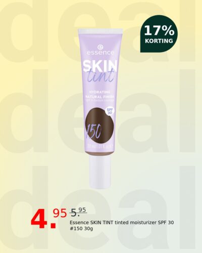 Essence SKIN TINT tinted moisturizer SPF 30 #150 30g