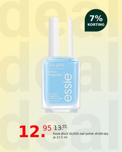 Essie JELLY GLOSS nail polish #100-sky je 13.5 ml