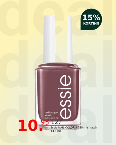 Essie NAIL COLOR #958-mismatch 13.5 ml