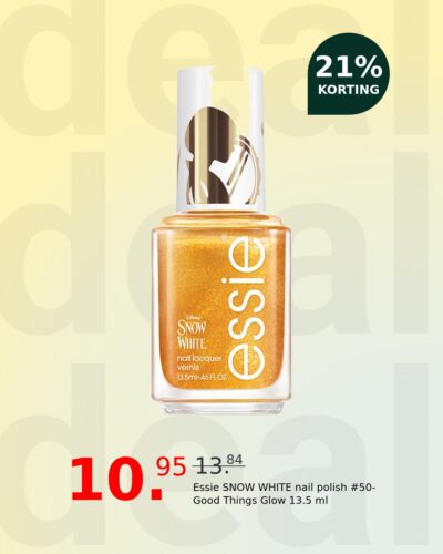 Essie SNOW WHITE nail polish #50-Good Things Glow 13.5 ml