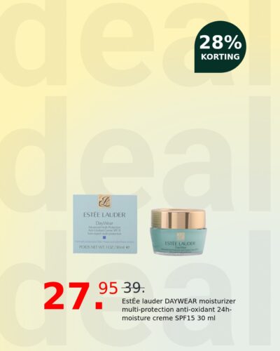 EstÉe lauder DAYWEAR moisturizer multi-protection anti-oxidant 24h-moisture creme SPF15 30 ml