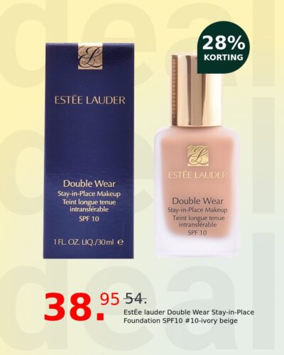 EstÉe lauder Double Wear Stay-in-Place Foundation SPF10 #10-ivory beige