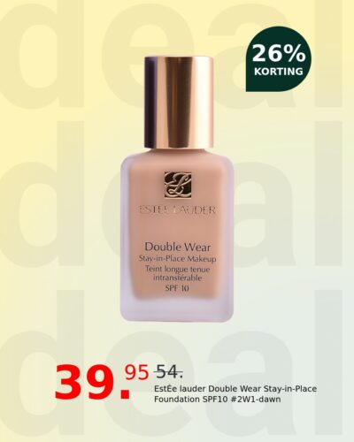 EstÉe lauder Double Wear Stay-in-Place Foundation SPF10 #2W1-dawn