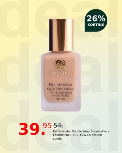 EstÉe lauder Double Wear Stay-in-Place Foundation SPF10 #2W1.5-natural suede