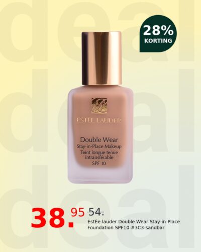 EstÉe lauder Double Wear Stay-in-Place Foundation SPF10 #3C3-sandbar