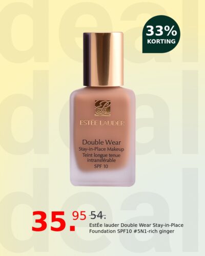 EstÉe lauder Double Wear Stay-in-Place Foundation SPF10 #5N1-rich ginger