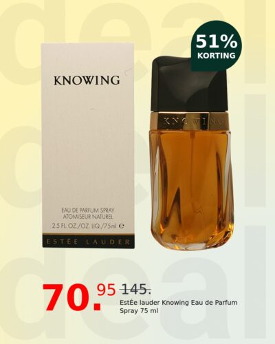 EstÉe lauder Knowing Eau de Parfum Spray 75 ml