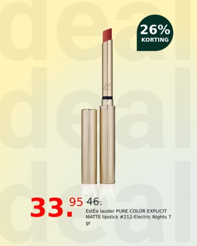 EstÉe lauder PURE COLOR EXPLICIT MATTE lipstick #212-Electric Nights 7 gr