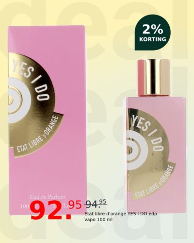 Etat libre d'orange YES I DO edp vapo 100 ml