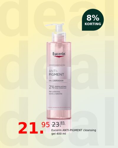 Eucerin ANTI-PIGMENT cleansing gel 400 ml