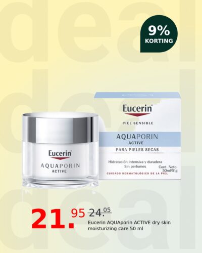 Eucerin AQUAporin ACTIVE dry skin moisturizing care 50 ml