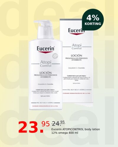 Eucerin ATOPICONTROL body lotion 12% omega 400 ml