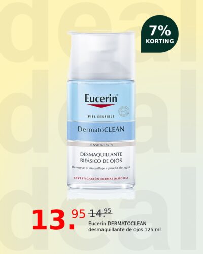 Eucerin DERMATOCLEAN desmaquillante de ojos 125 ml