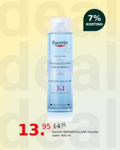 Eucerin DERMATOCLEAN micellar water 400 ml